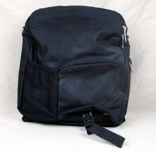   Large spacious compartment with zipper closure with inside pocket