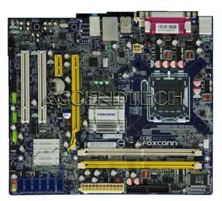 FOXCONN G43MX K LGA775 DDR2 SATA2 PCI E DVI MOTHERBOARD  
