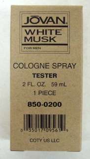 Jovan White Musk For Men Cologne Spray  