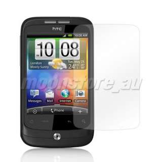 SOFT TPU GEL SILICON CASE COVER FILM HTC WILDFIRE G8 30  