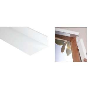   TrimQuick 3 x 1 1/2 Vinyl L Trim   12 ft Long