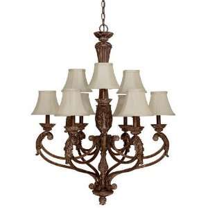  Capital Lighting Chandeliers 4309 9 Light Chandelier 