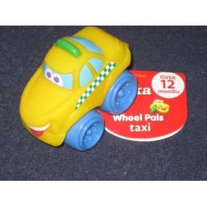  Playskool Tonka Mini Wheel Pals Yellow Taxi Cushy Crusin: Toys & Games