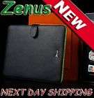 Zenus Color Layered Leather Case for iPad Black/Green