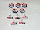 lot of 10 lbj lapel clips campaign buttons 1964 democratic