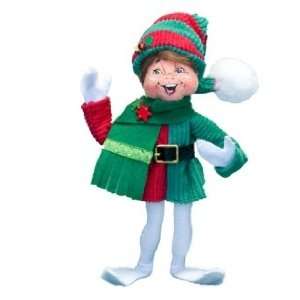 Annalee Christmas 500611 9 White Corduroy Elf Everything 