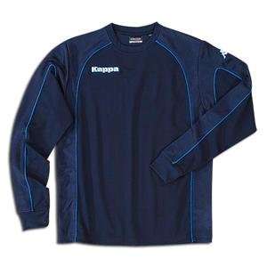  Kappa LS Rib Shirt (Navy): Sports & Outdoors