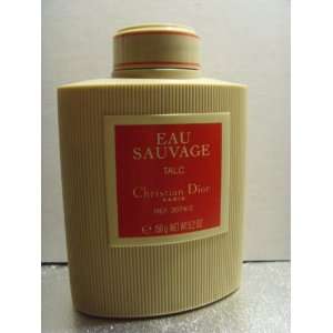  CHRISTIAN DIOR Eau Sauvage 150g. Body Talc For Men UNBOX 