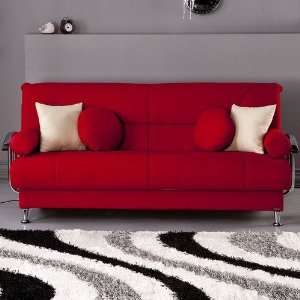   Melody Three Seat Sleeper Sofa in Yasemin Beige: Home & Kitchen