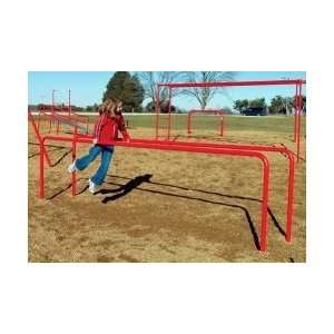    Sport Play 511 108 Parallel Bars   Galvanized: Toys & Games