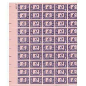 Mother and Daughter Full Sheet of 50 X 4 Cent Us Postage Stamps Scot 