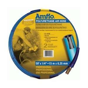  5 Pack Amflo 12 50E 1/4 x 50 Blue Polyurethane 1/4 NPT 