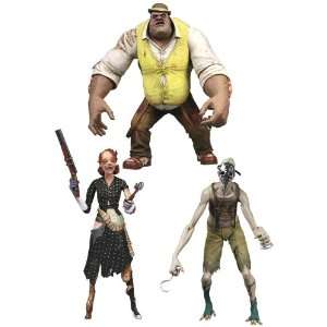  Neca Bioshock 7   Splicers Action Figures Series 3 Set of 