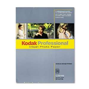  Kodak Lustre Professional Photo Paper, 8 1/2 x 11, 50 