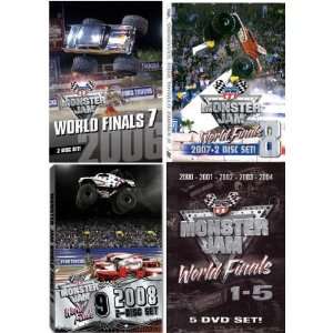  Monster Jam World Finals Collection   Volumes 1 5 and 7 8 