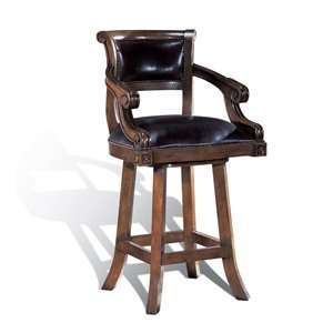  Legion Furniture W1185A 02(29) Dark Brown Bar Stool: Home 