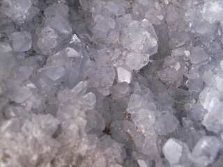 22.26lb Mineral Crystal Sparkling Blue Celestite Geode  