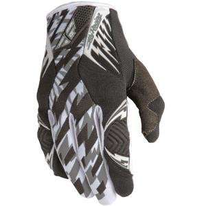  Fly Racing Youth Kinetic Glove   5/Black/White: Automotive