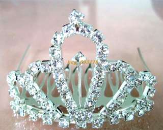 Wholesale6pcs Noble Prom/Bridal Rhinestone TIARA Crowns  