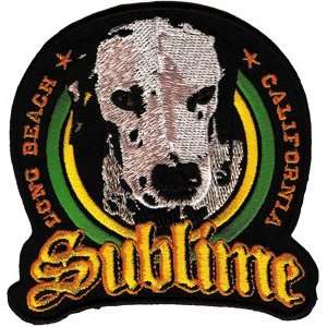  Sublime Music Band Patch   Lou Dog Name Logo: Arts, Crafts 