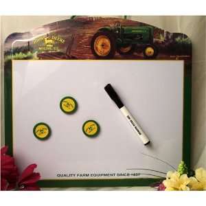    John Deere Collectibles ~ Wipe Off Memo Board: Office Products