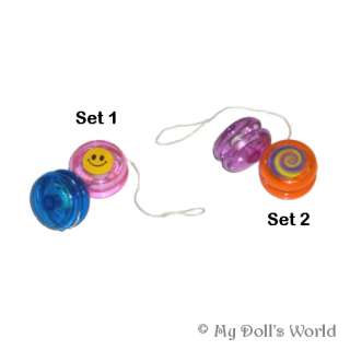 YOYO S! FIT AMERICAN GIRL DOLL MOLLY! PARTY FAVORS!  