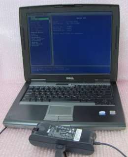 Dell Latitude D520 Core 2 Duo 1.66GHz 1536MB Laptop Parts Repair Ac 
