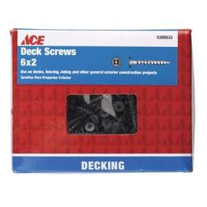    Ace TRADING   SCREWS 21795 DECK SCREW   No.6x2 Home Improvement