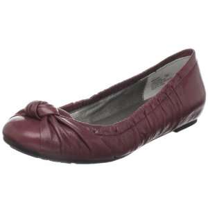 Me Too Burgundy Womens Lawton Ballet Flat Shoes (Size   10)