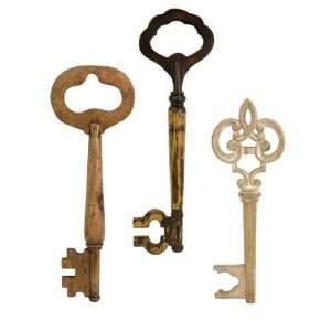  Imax Corporation 73011 3 Mason Wood Wall keys   Set of 3 