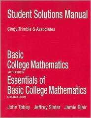 Student Solutions Manual (Standalone) for Basic College Mathematics 