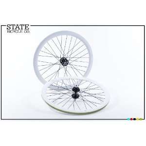   Co.   White Track Wheelset (Unmachined) 700c