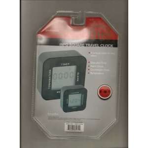  Trademark Info Square Travel Clock