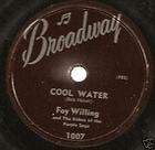 15) COUNTRY & WESTERN 78 RPM RECORDS Willing,Newman,​Wi