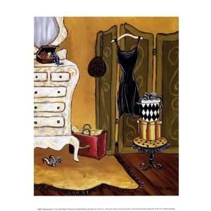 Dressing Room I   Poster by Krista Sewell (9.5x11.75)