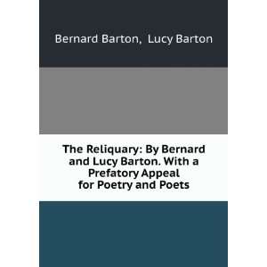   Appeal for Poetry and Poets Lucy Barton Bernard Barton Books