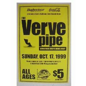 The Verve Pipe Handbill Poster VervePipe