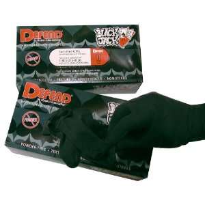 Defend Blackjack Powder Free Textured Latex Gloves , Available in Size 
