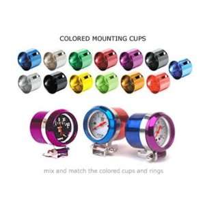   SC105M Gauge Mounting Cup   GOLD CUP MOUNTING KIT MEC Automotive