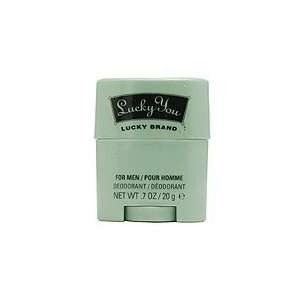  LUCKY YOU by Liz Claiborne DEODORANT STICK .7 oz for Men 