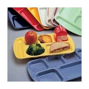   Compartment Cafeteria Tray, Melamine   Right Hand Use