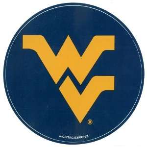  Express West Virginia Mountaineers Round Decal: Automotive