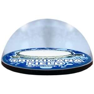   Tampa Bay Rays Round Crystal Magnetized Paperweight: Sports & Outdoors