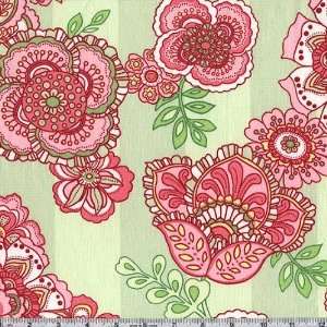  54 Wide Citrus Flower Garden Fabric By The Yard Arts 