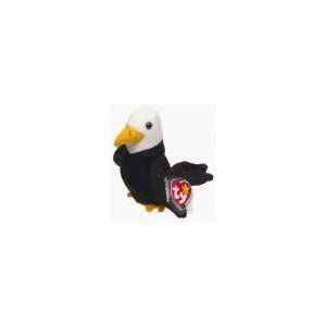  TY Beanie Baby   BALDY the Bald Eagle: Toys & Games