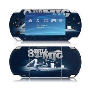    8MJG10014 Sony PSP Slim  8 Ball & MJG  Suave House Skin: Electronics