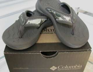 COLUMBIA Boys/Girls Toddlers Sandals Size 7 Mud/ Camo  