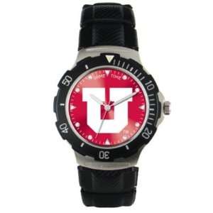   : Utah Utes Game Time Agent Series Mens NCAA Watch: Sports & Outdoors