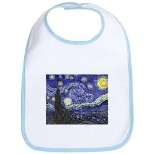    Baby Bib Sky Blue Van Gogh Starry Night HD: Everything Else