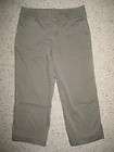 EDDIE BAUER ♥ Womens MERCER FIT Cargo Capri Pants ♥ Size 14 